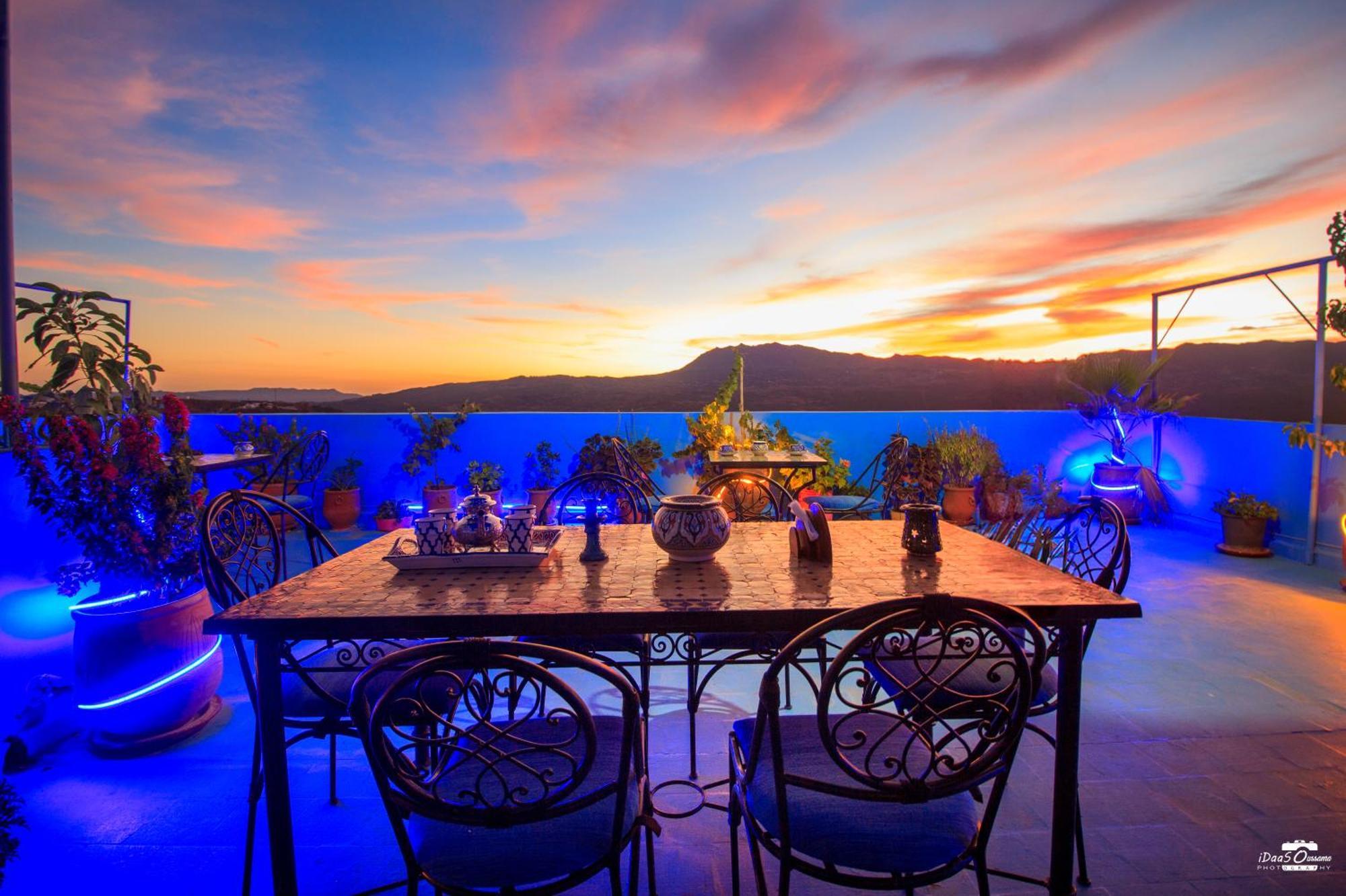 Casa Voyager 'Secret Garden Terrace' Apartment Chefchaouen Exterior photo