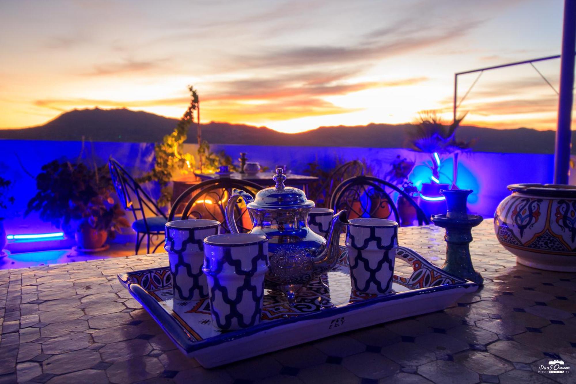 Casa Voyager 'Secret Garden Terrace' Apartment Chefchaouen Exterior photo