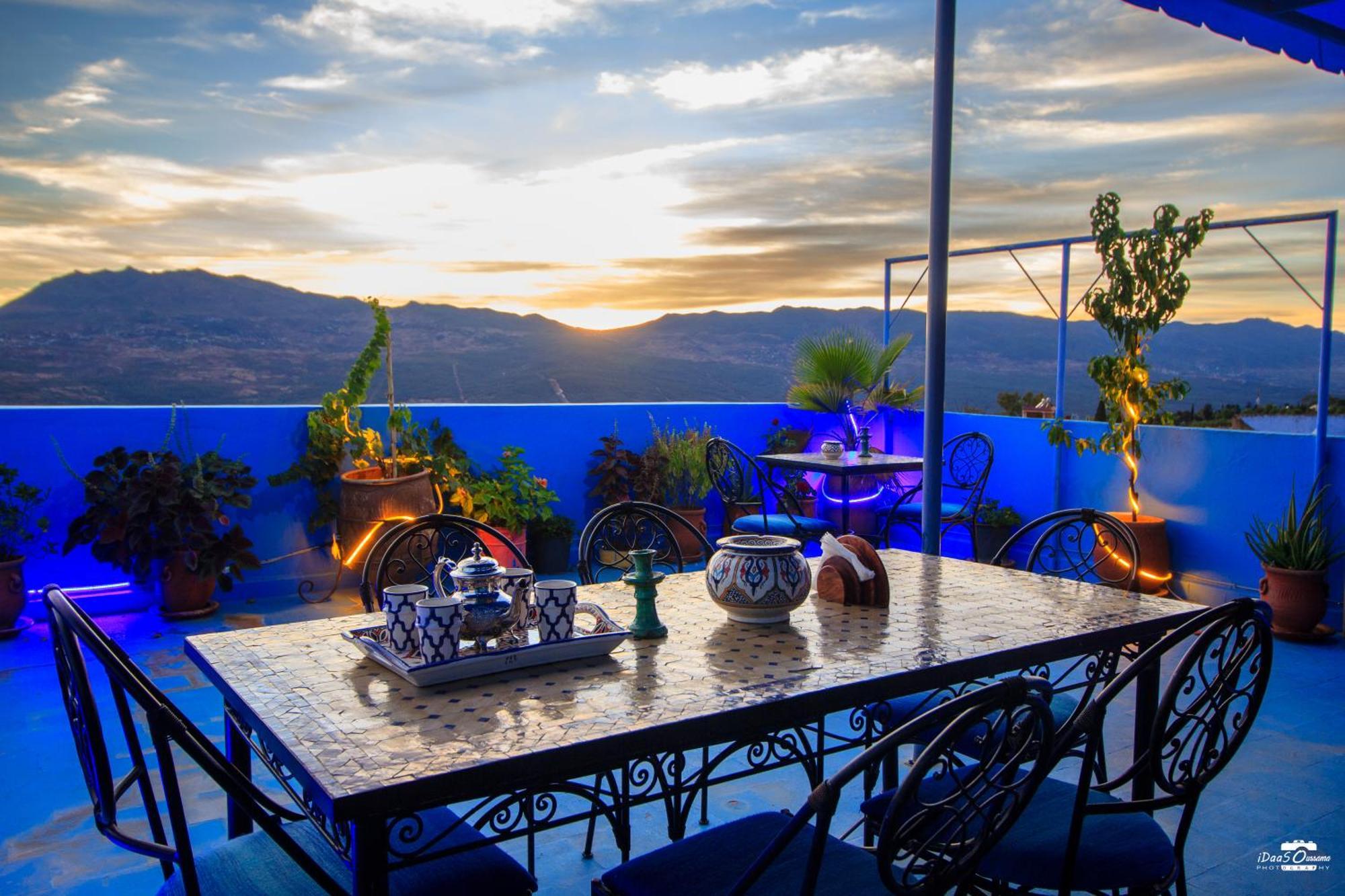 Casa Voyager 'Secret Garden Terrace' Apartment Chefchaouen Exterior photo