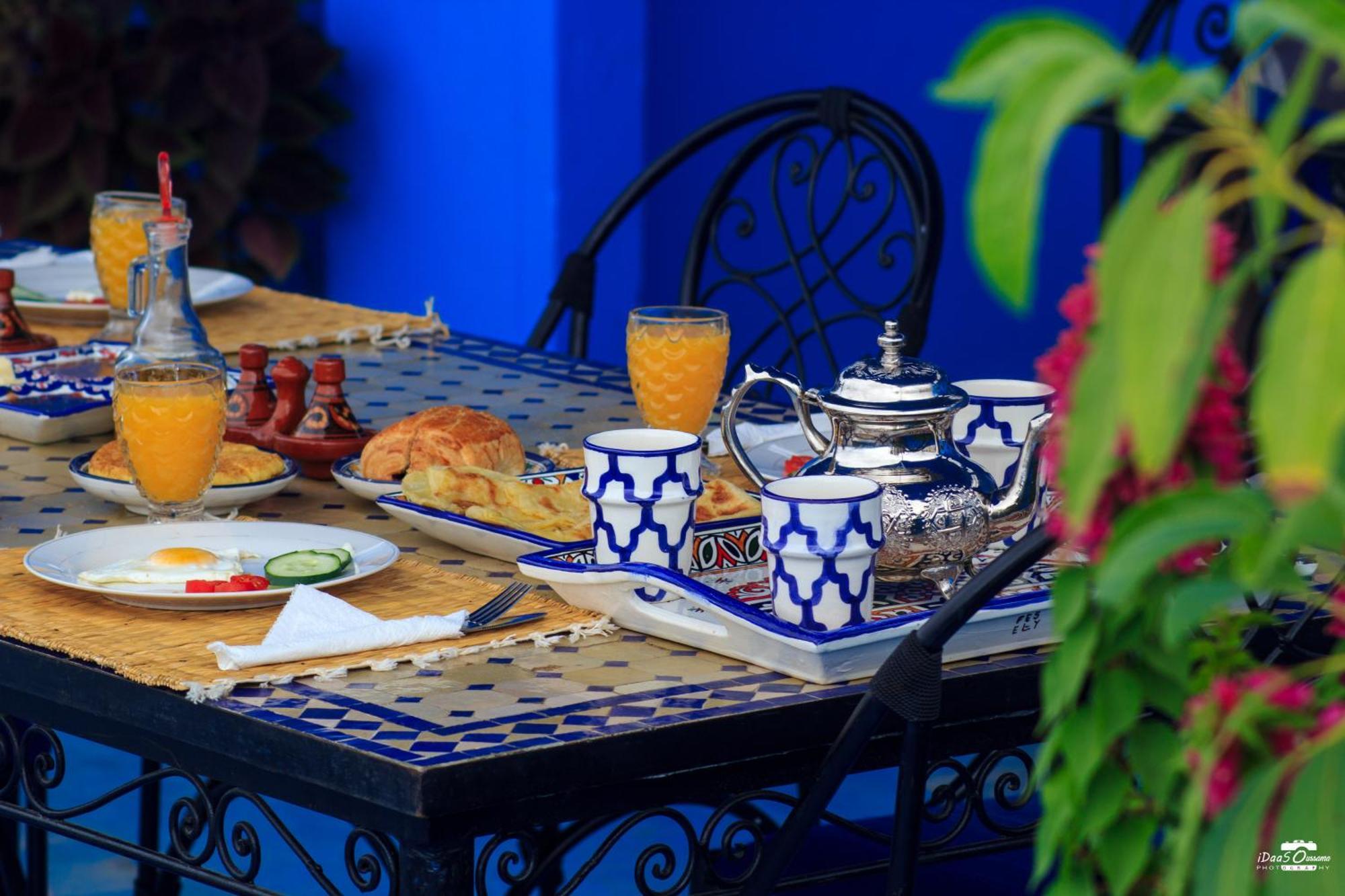 Casa Voyager 'Secret Garden Terrace' Apartment Chefchaouen Exterior photo