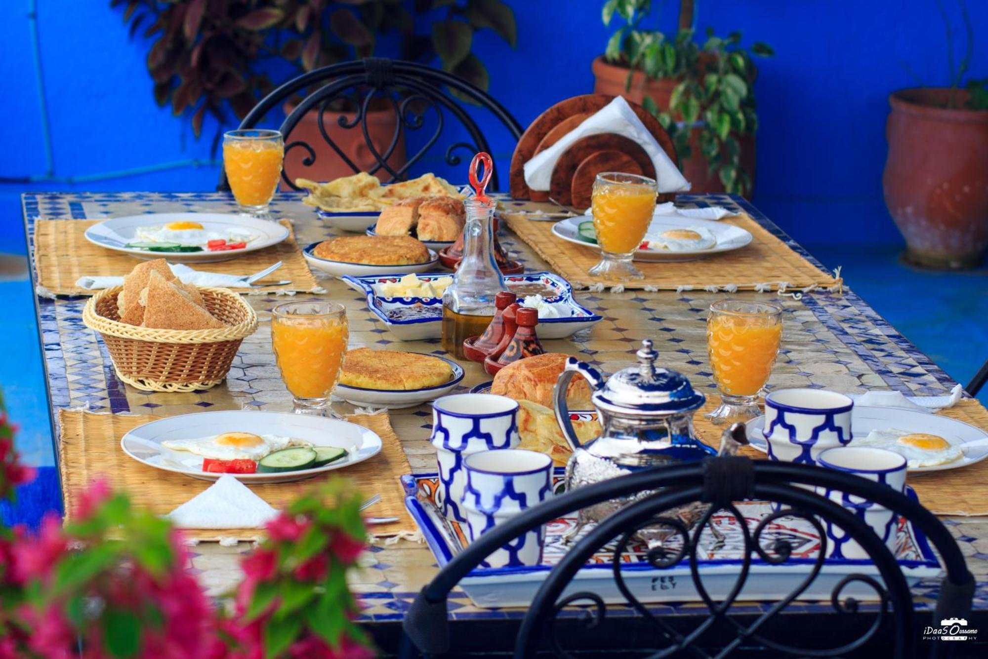 Casa Voyager 'Secret Garden Terrace' Apartment Chefchaouen Exterior photo