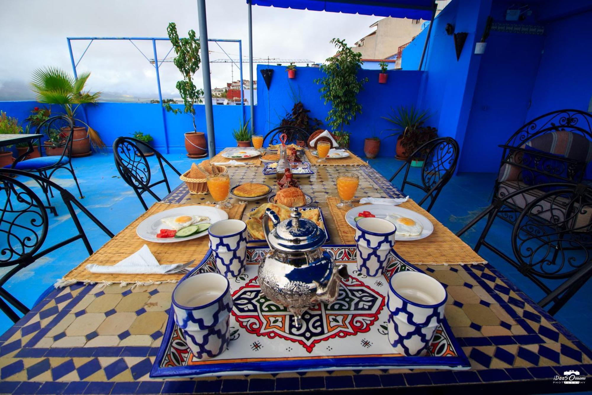 Casa Voyager 'Secret Garden Terrace' Apartment Chefchaouen Exterior photo
